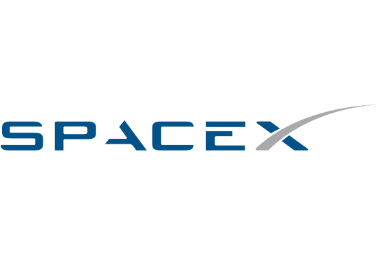 SpaceX logo reference